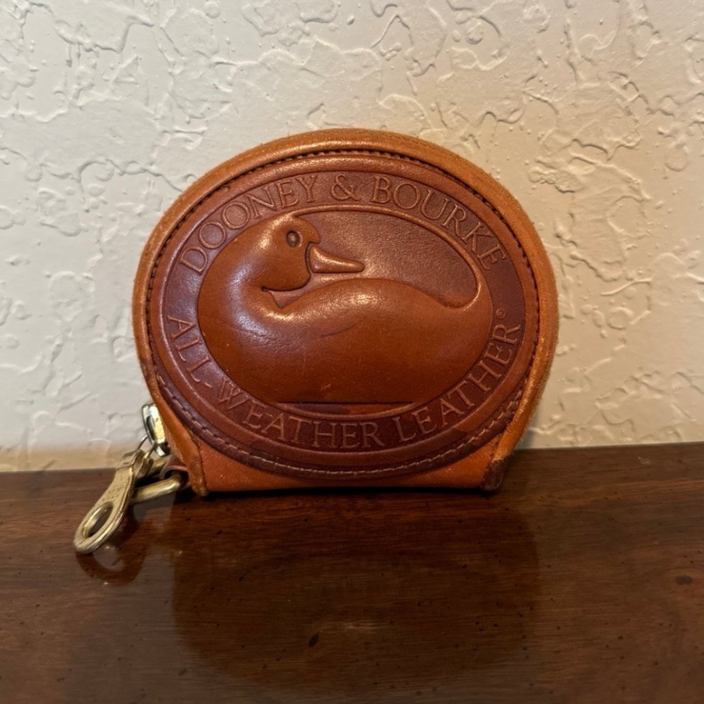 Dooney & Bourke Tan and Brown Wallet